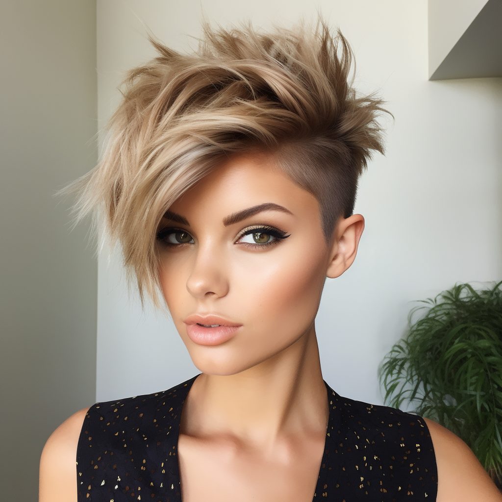 37. Trendsetting Spiky Hair Adventures