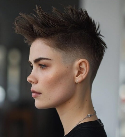 46 Short Spiky Hair Ideas for Women Looking for Something Bold