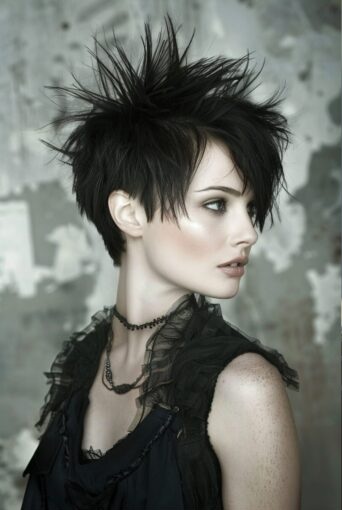 8. Urban Spike Inspiration Short Haircut for Women
