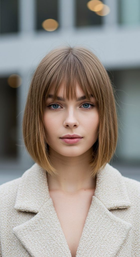 1. Blunt Bob for Fine Hair