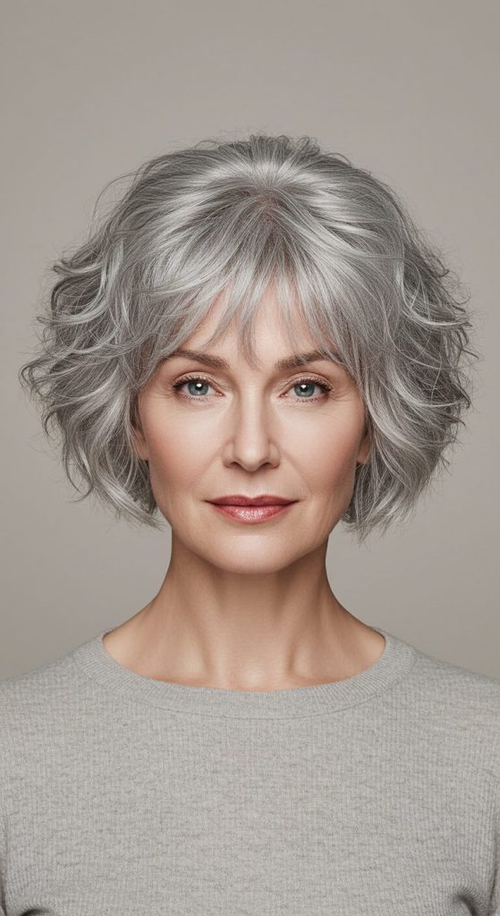 10. Soft Curls Shoulder-Length