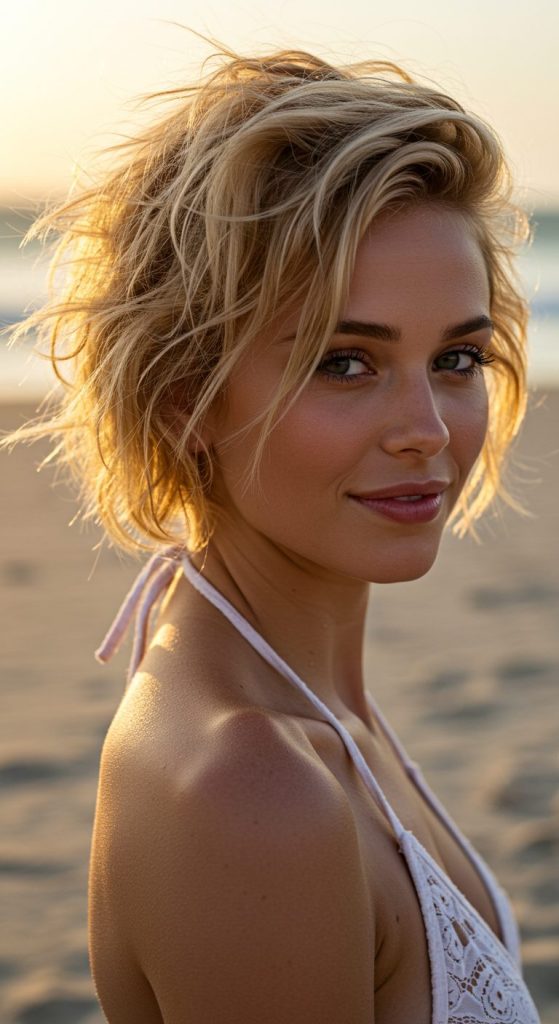 10. Tousled Beachy Pixie