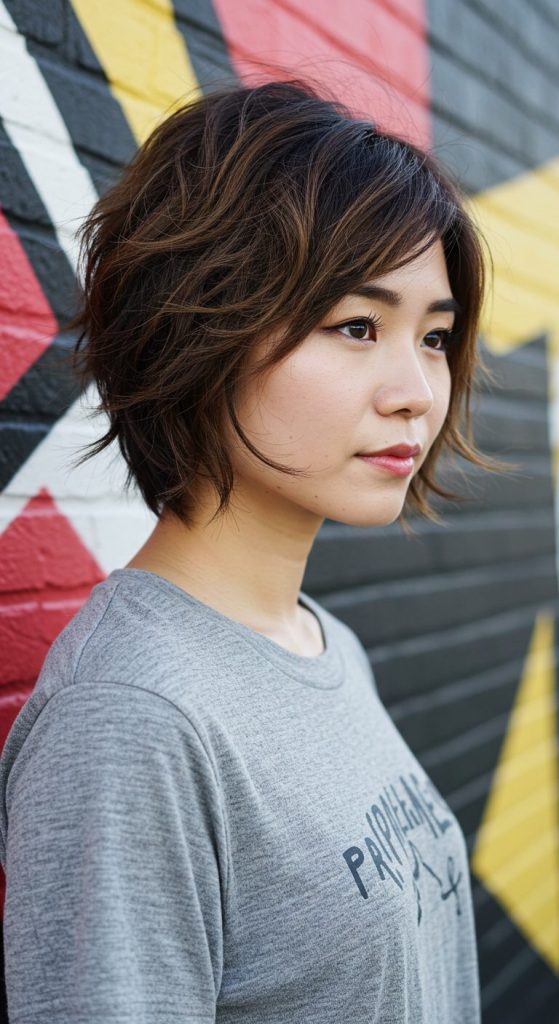 11. Choppy Layered Pixie
