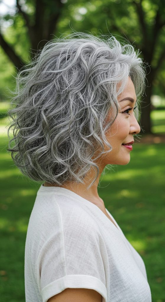 11. Messy Bun with Side Pieces