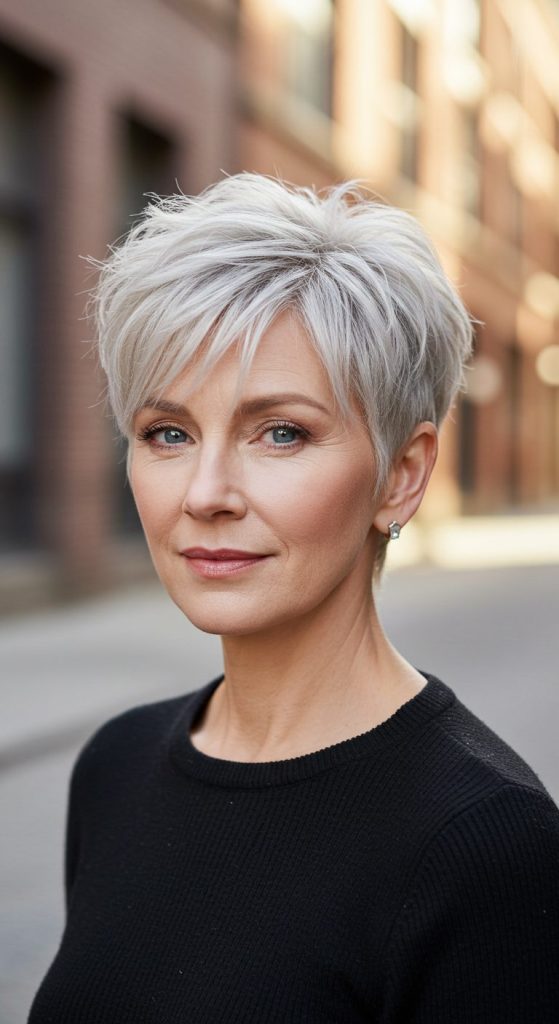 11. Pixie with Feathered Layers