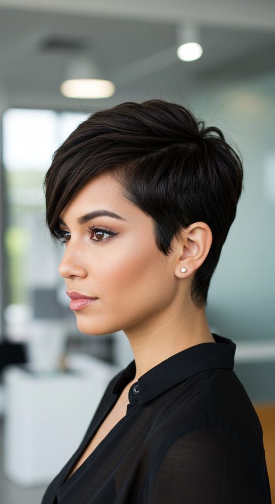 11. Pixie with Tapered Sides