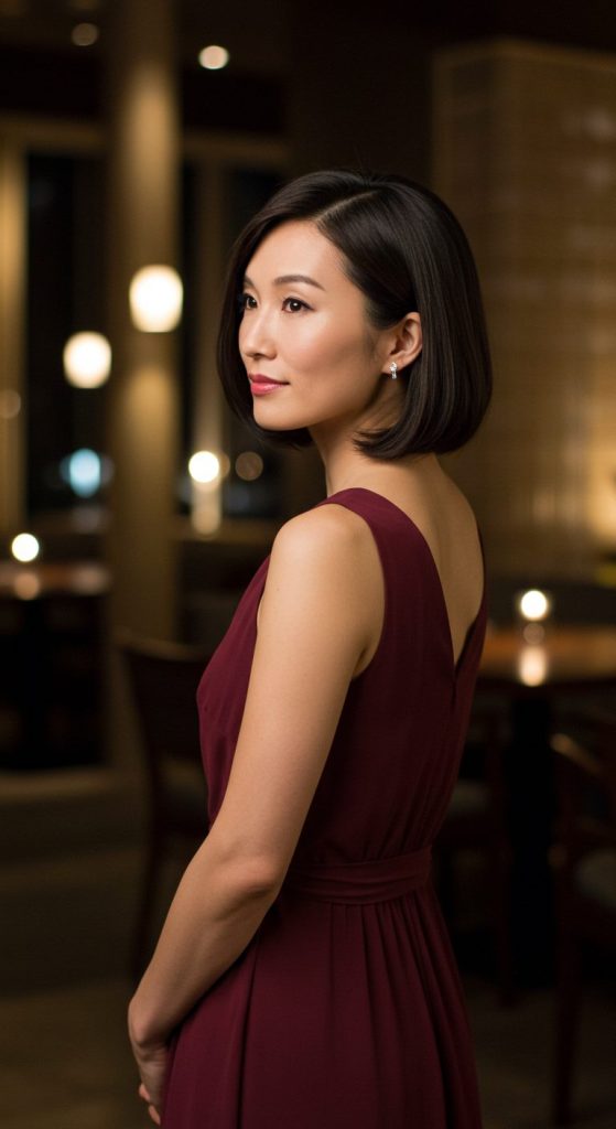 11. Short Bob with Side Part