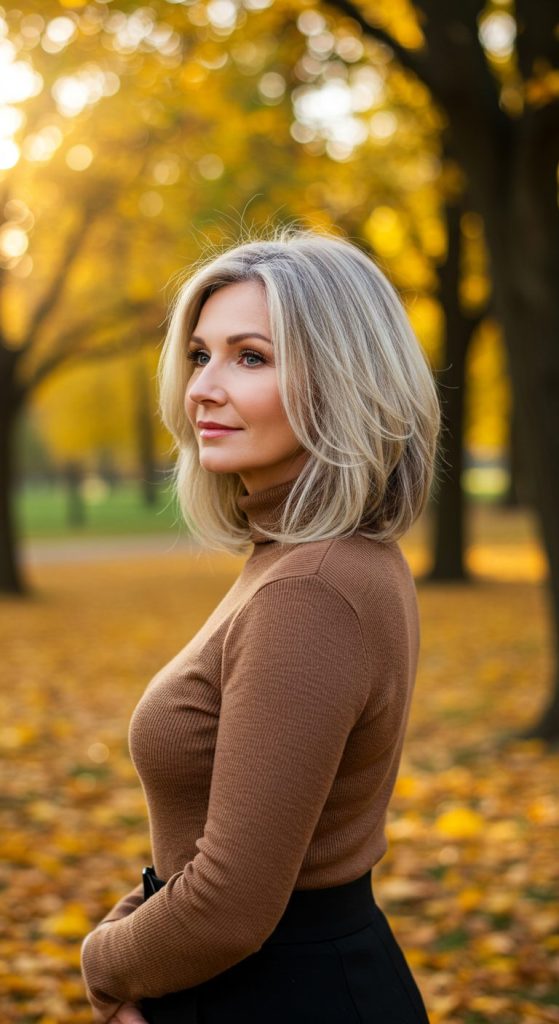 12. Layered Long Bob