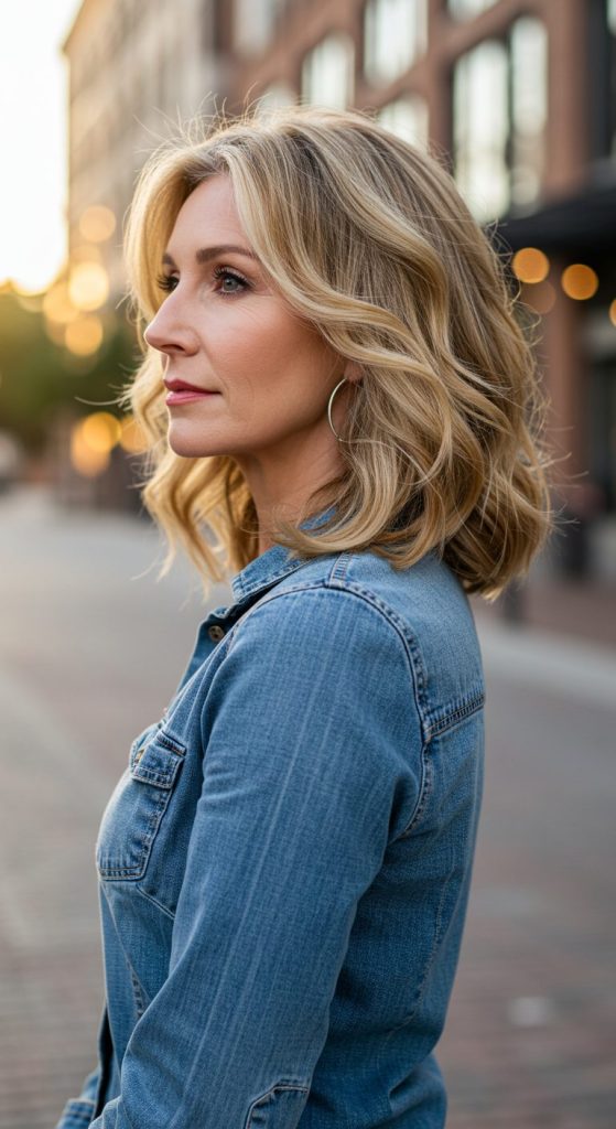 12. Long Layered Bob