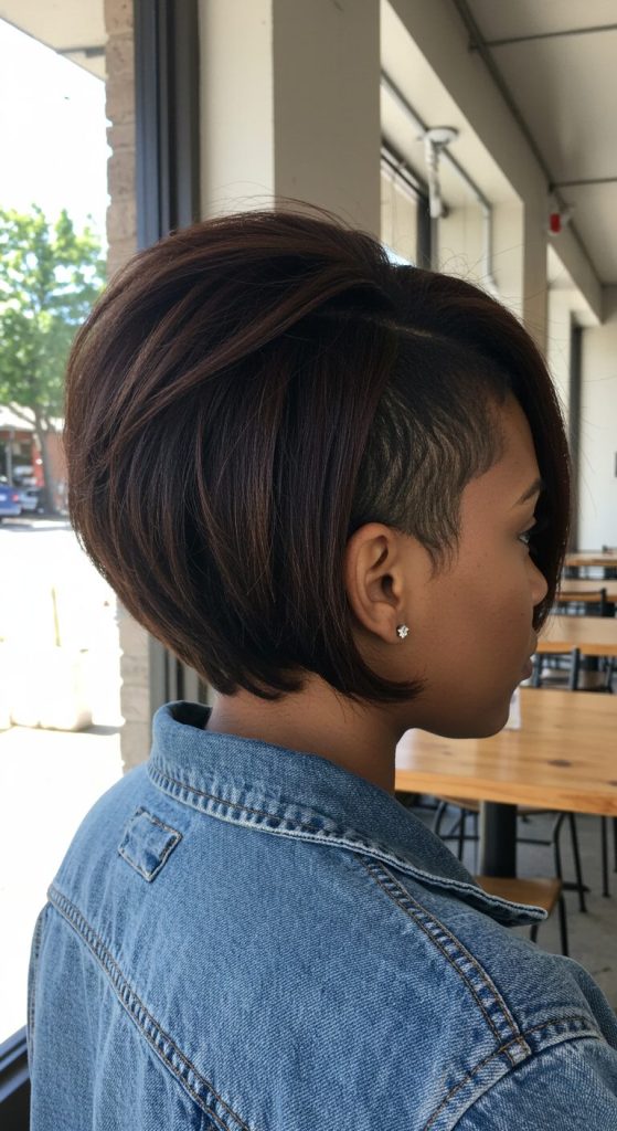 12. Undercut Bob with Hidden Shave