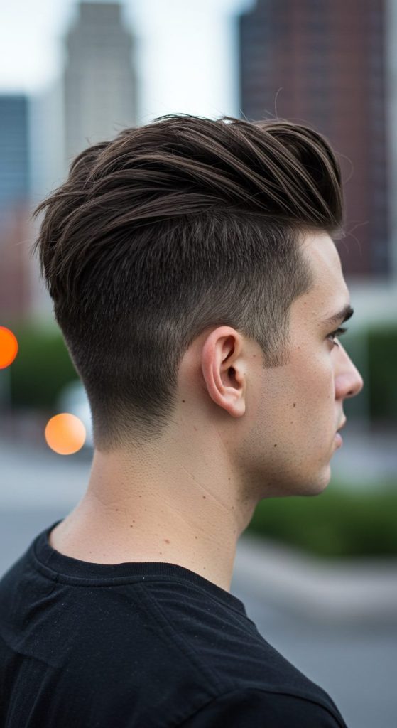 13. Bold Urban-Inspired Short Cut