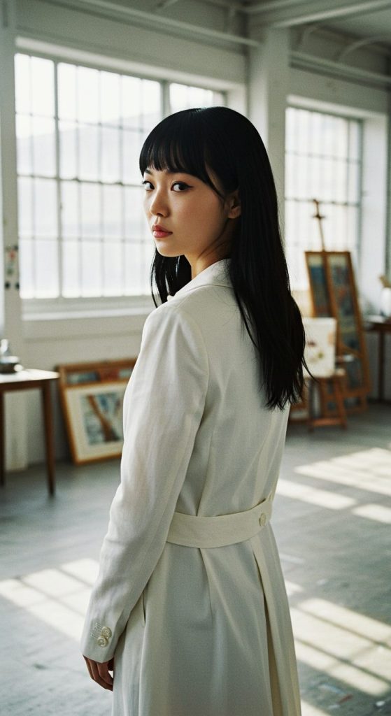 13. Straight Bob with Micro Bangs