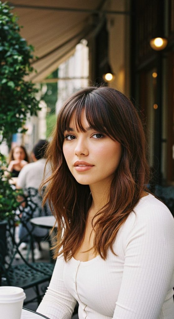 14. Bob with Side-Swept Bangs