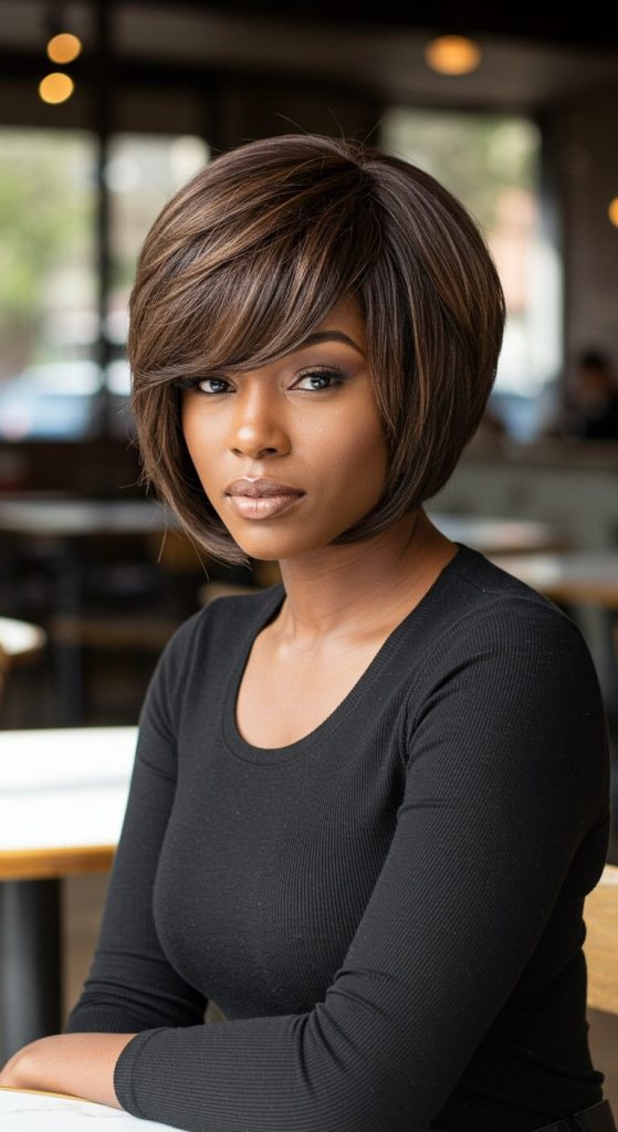 14. Layered Short Bob