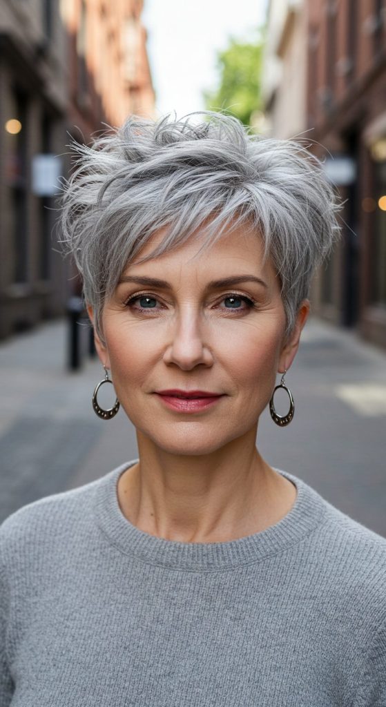 14. Textured Grey Pixie Bob