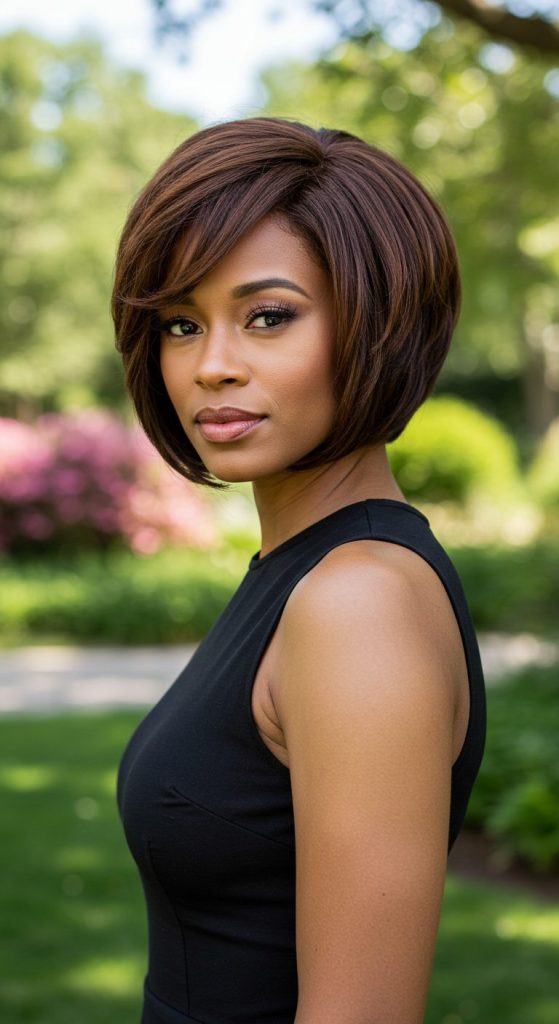 15. Feathered Short Bob