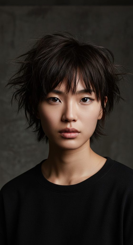 15. Short Shag with Bangs