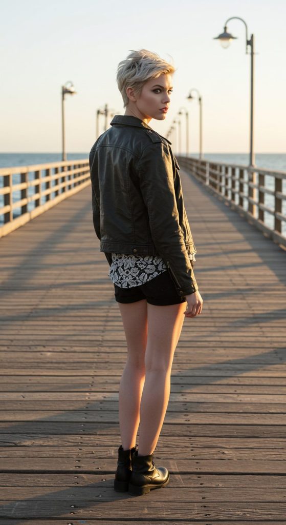 16. Blonde Pixie Transformation