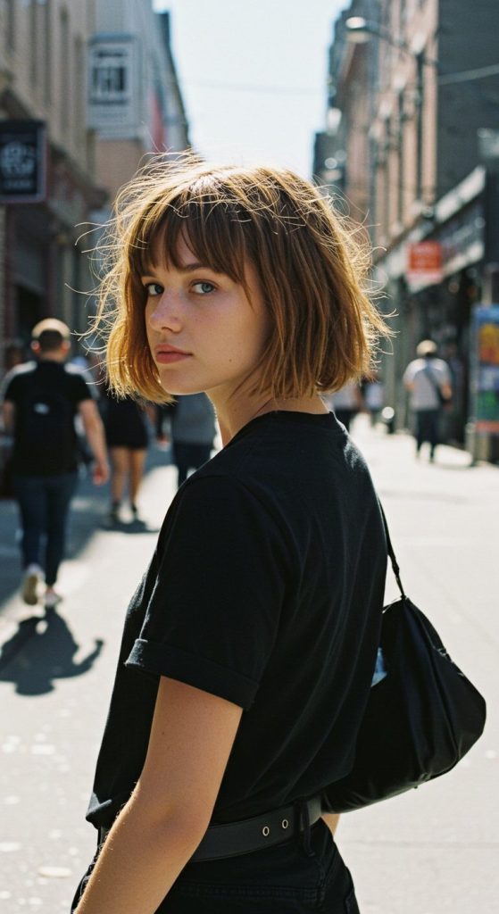 16. Choppy Straight Bob