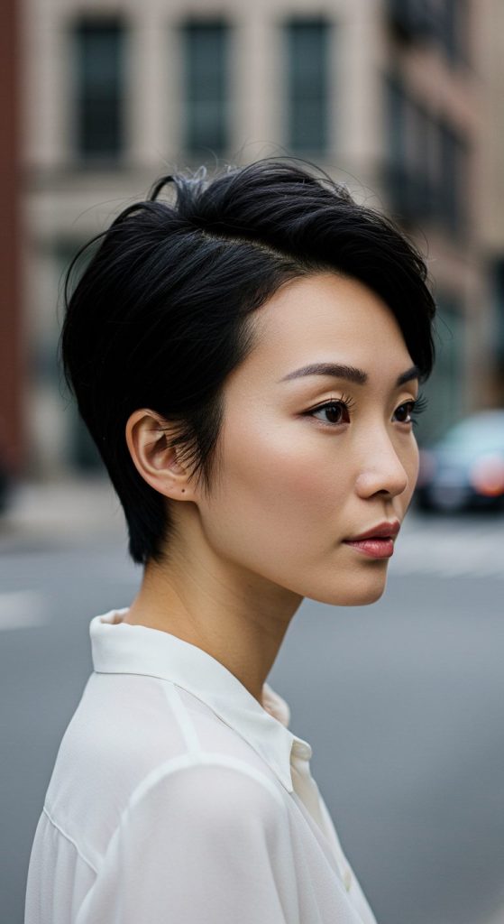 16. Pixie with Crown Volume