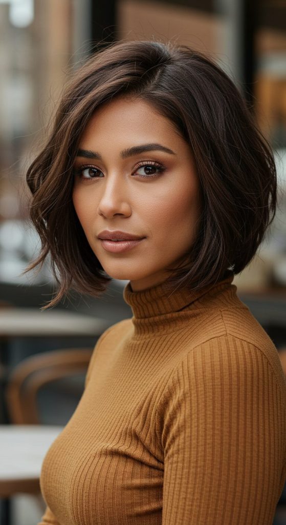 17. Choppy Layered Bob