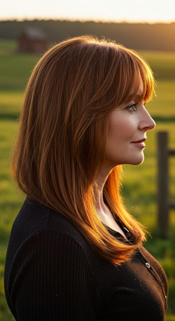 17. Long Layers with Side Fringe