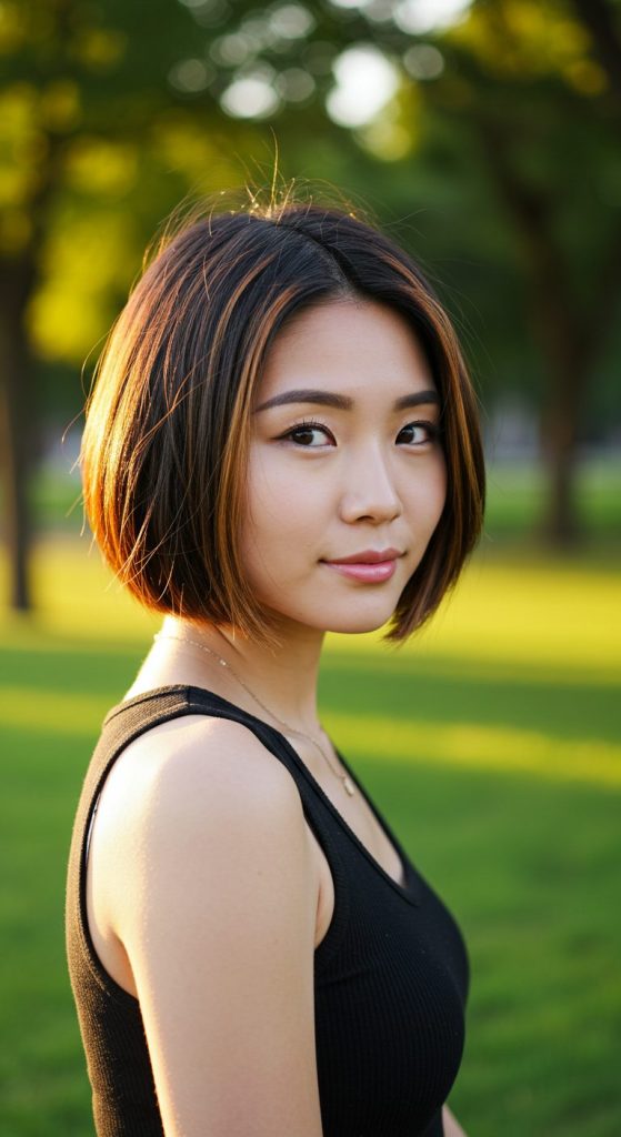 17. Pixie Bob with Subtle Highlights