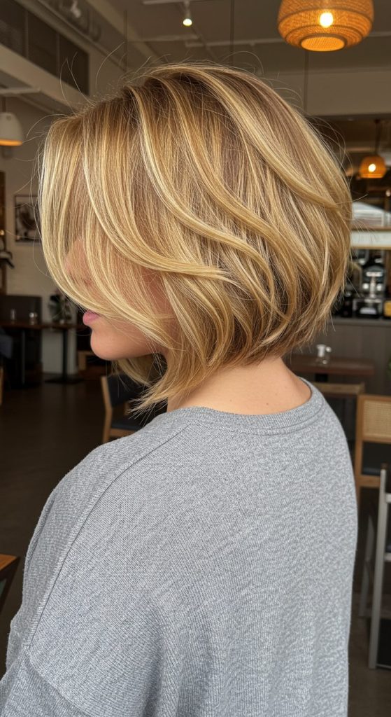 17. Soft Layered Bob