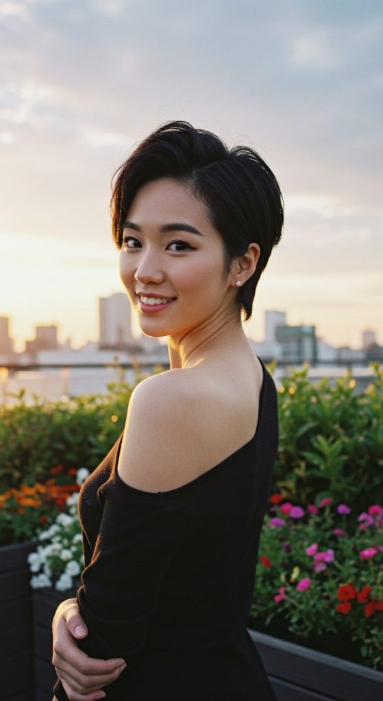 18. Voluminous Short Crop Short Hair Ideas