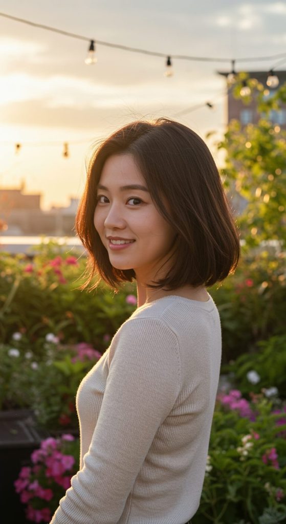 19. Bob with Wispy Ends