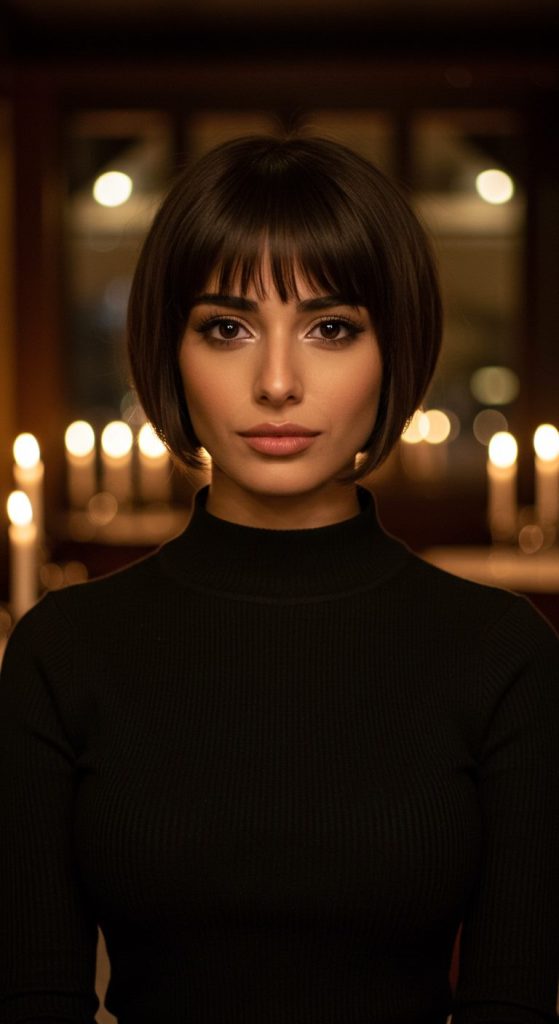19. Pixie Bob with Side Bangs