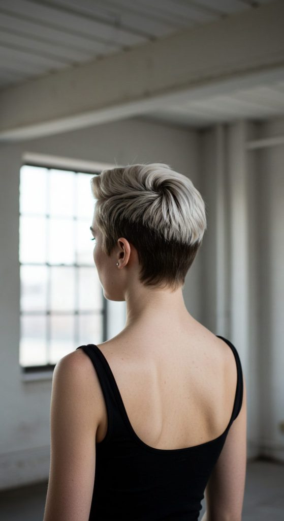 19. Ultra-Straight Buzz Cut