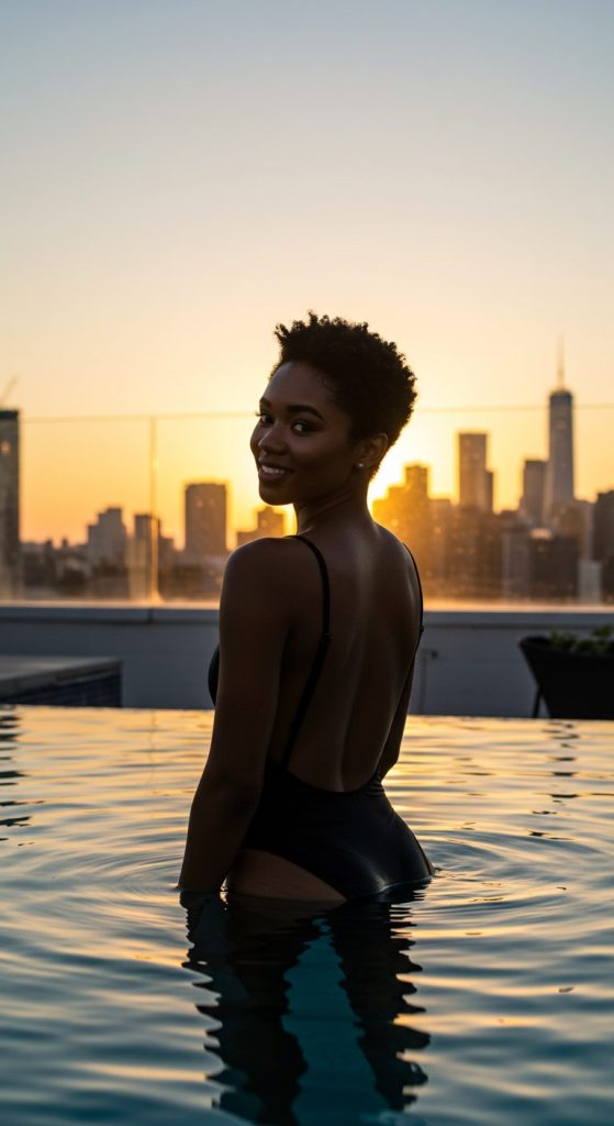 2. Textured Pixie Cut