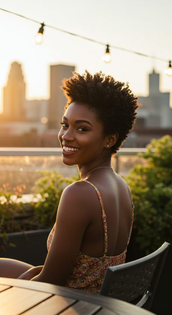 2. Textured Pixie Cut