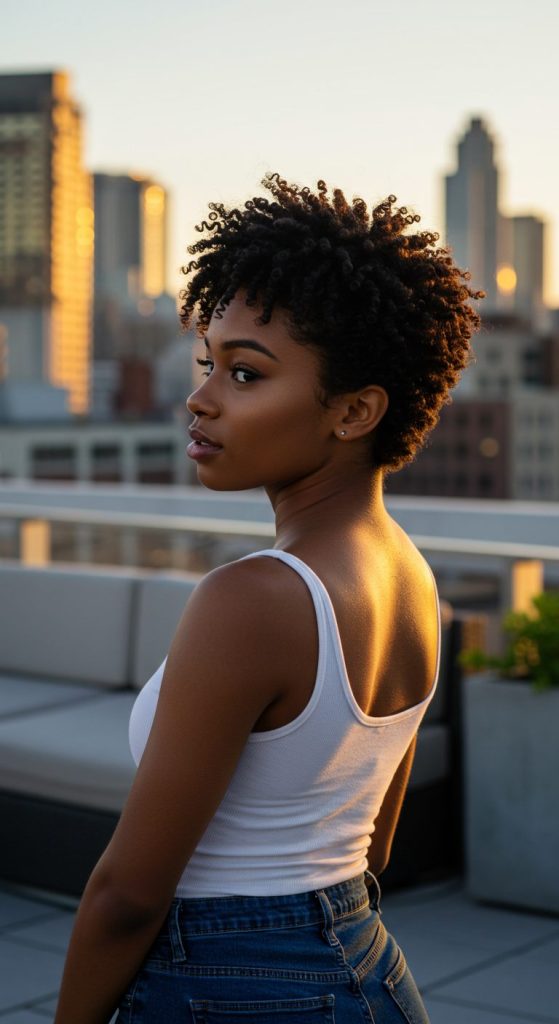 20. Short Curly Pixie