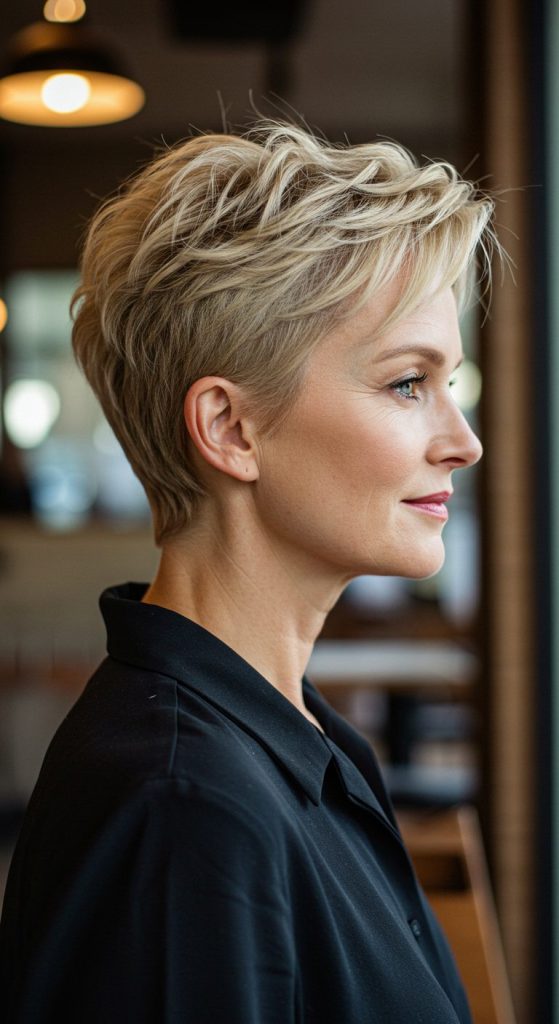 20. Short Textured Pixie