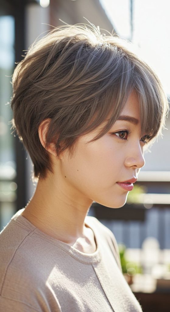 21. Layered Pixie