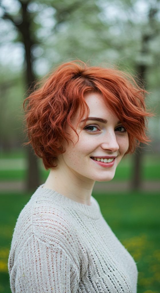 22. Whimsical Textured Vibe Cut