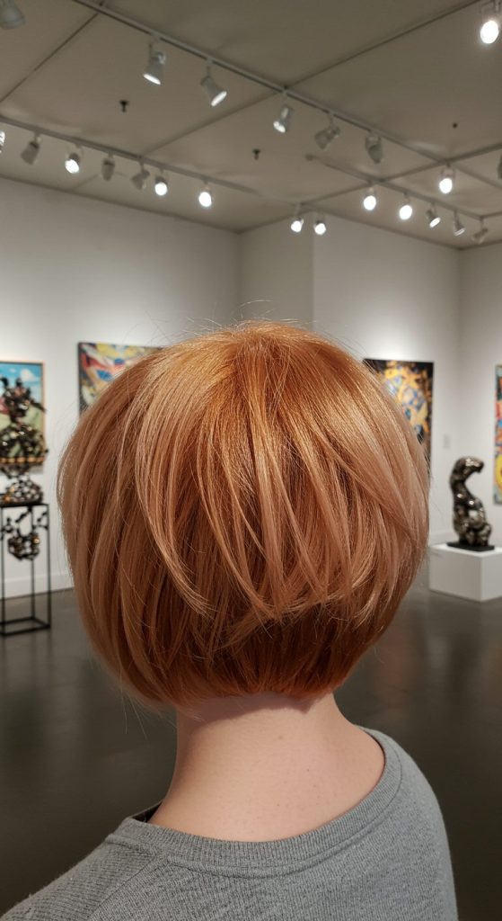 23. Layered Short Bob