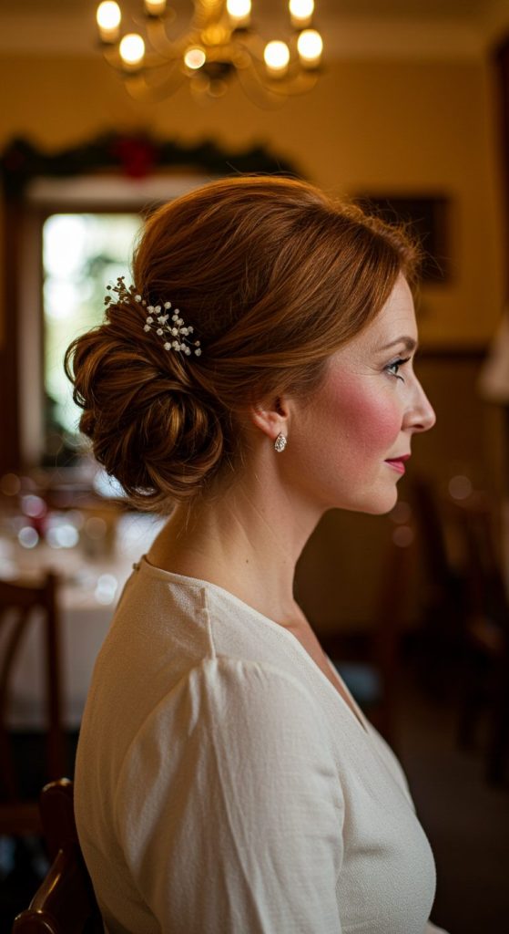 23. Loose Romantic Bun