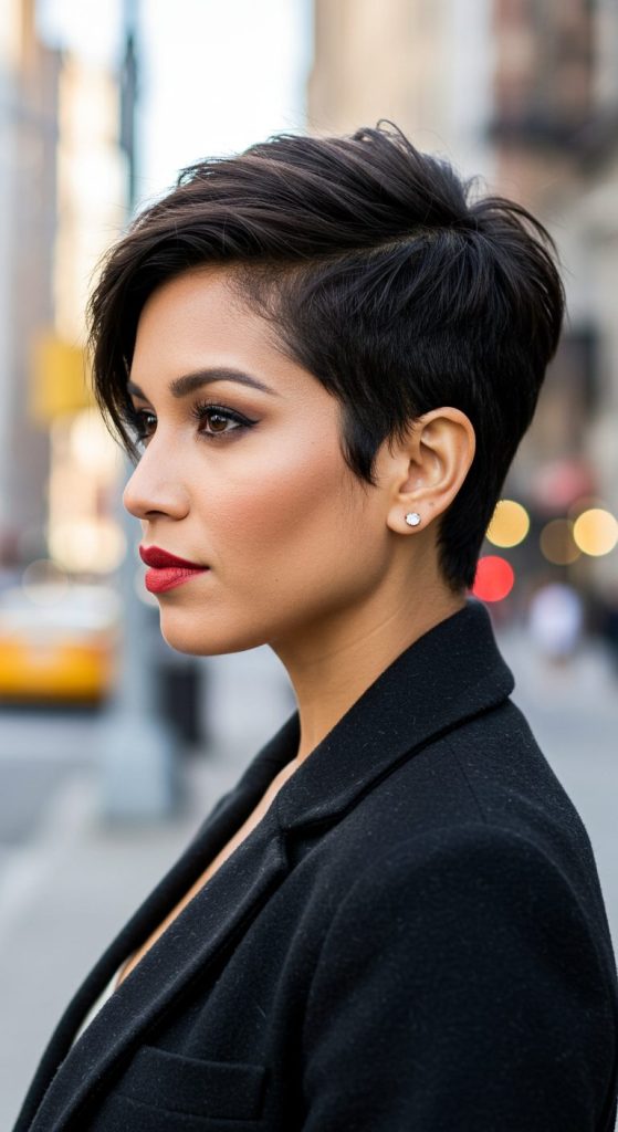 23. Pixie with Tapered Back