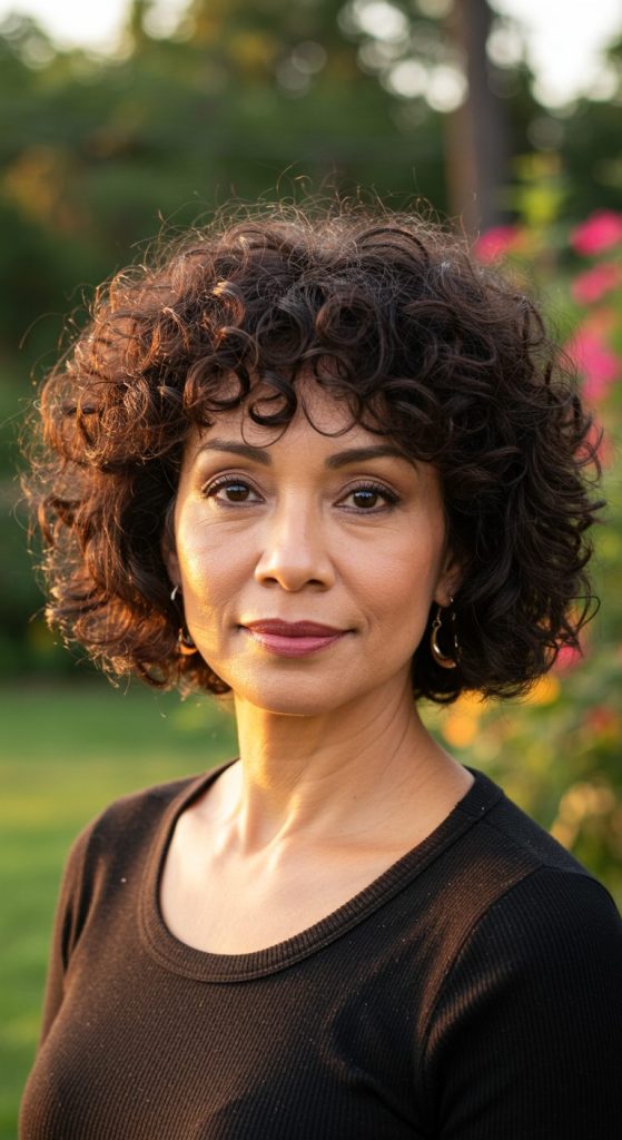 23. Short Bob with Curls