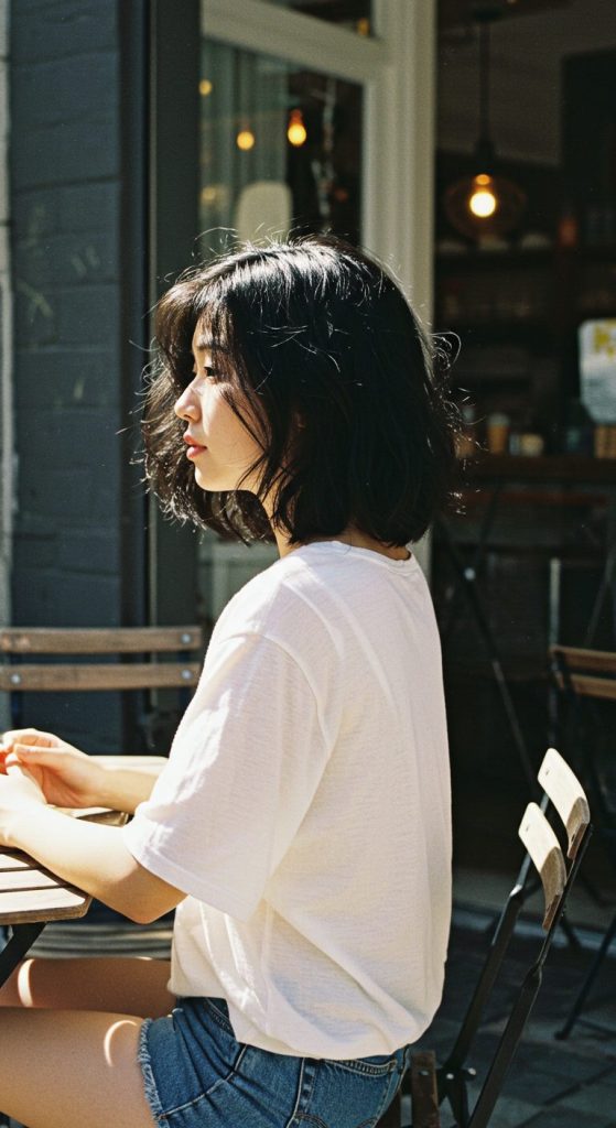 24. Casual Tousled Bob