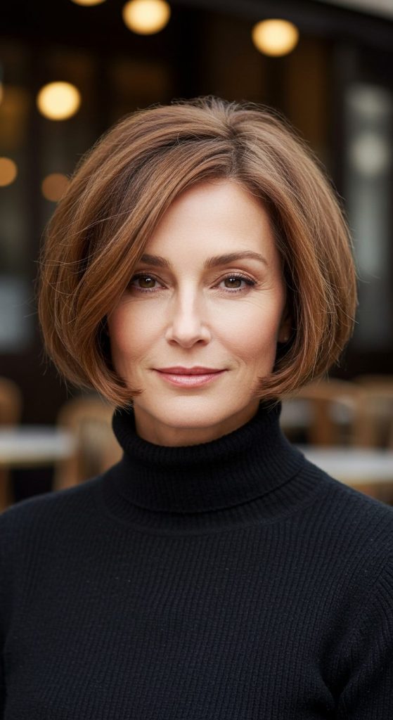 24. Classic French Bob