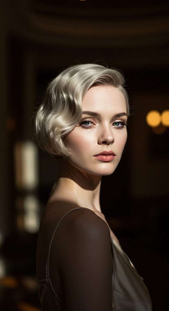 24. Side-Swept Retro Pixie