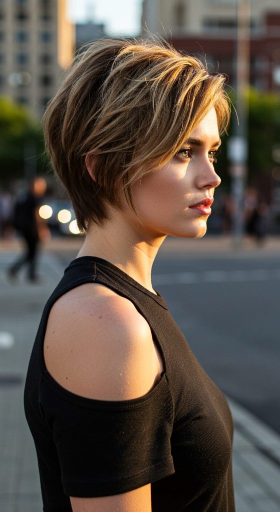 25. Pixie Bob with Peekaboo Layers