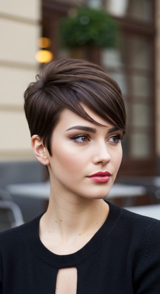 26. Sleek Pixie for City Style
