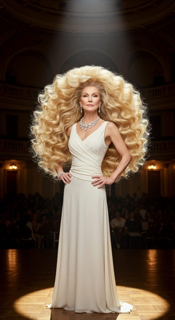 27. Voluminous Curled Bob