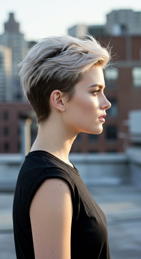 29. Sleek Angled Pixie