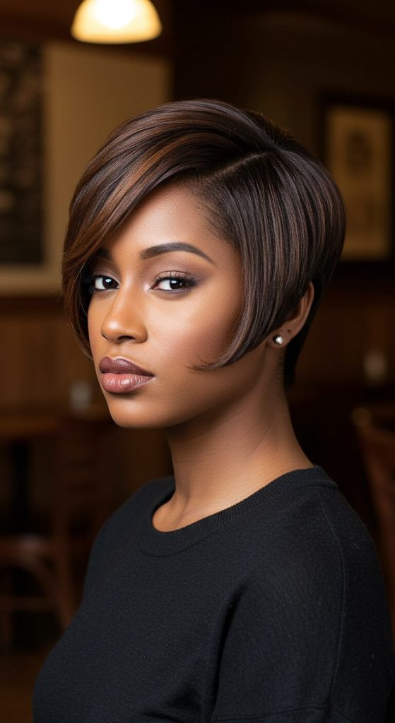3. Side-Swept Pixie Bob